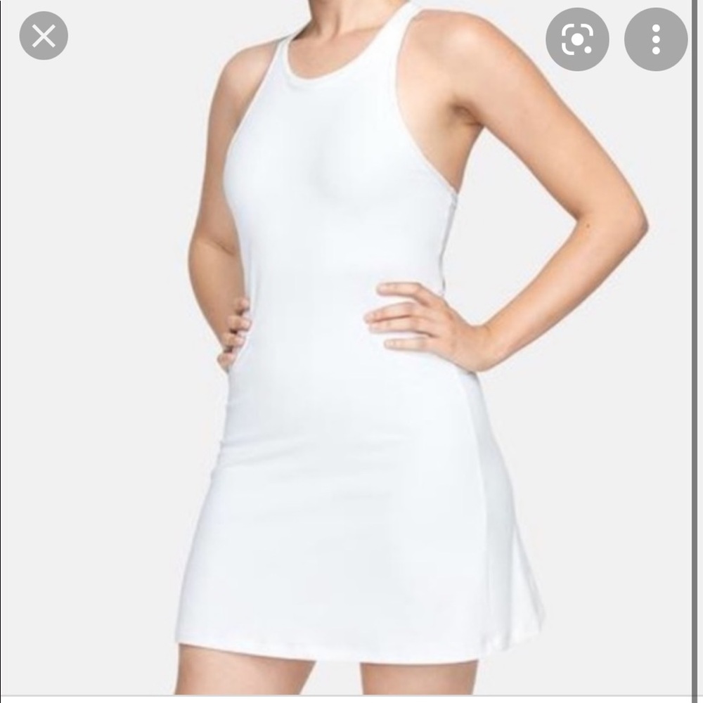 Outdoor Voices White Doubles Dress